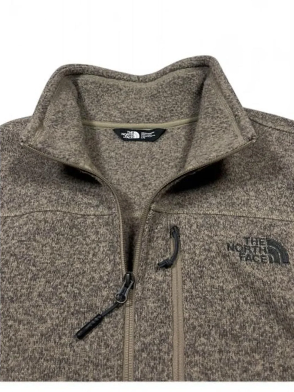 NWOT! The North Face Gordon Lyons Quarter Zip Brown Sweater Men’s Size L Q-Zip